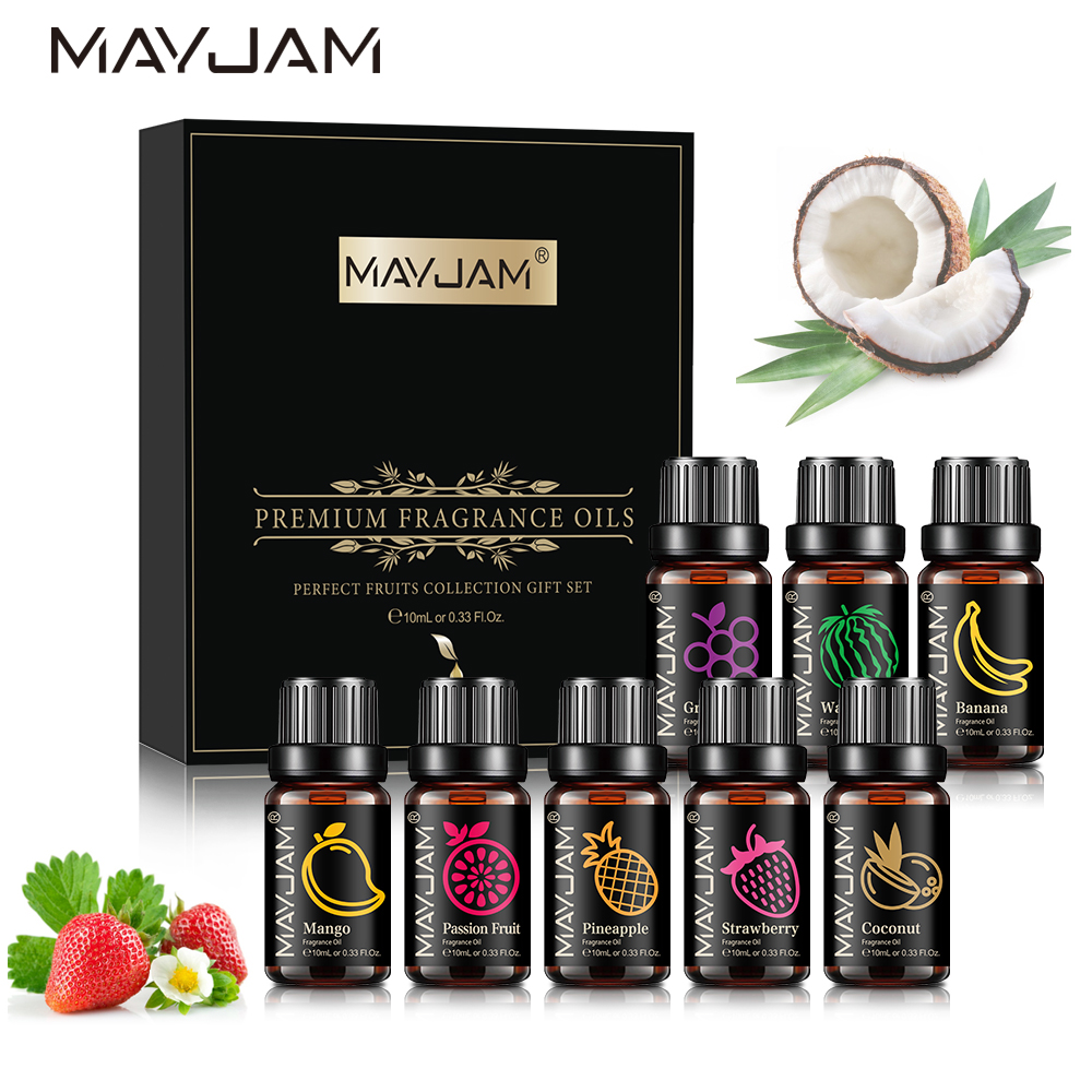 Soap Making Ingredient - MAYJAM Set minyak wangi 8 buah