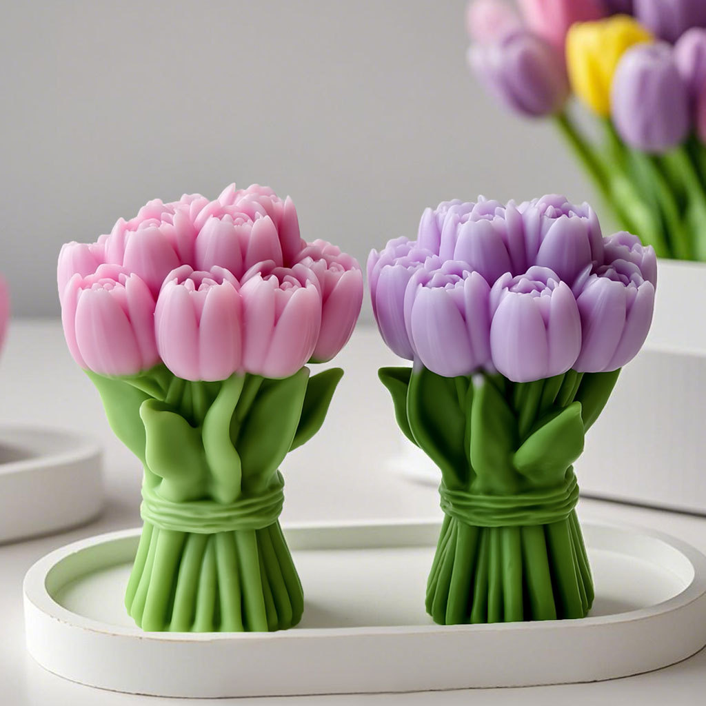 Soap Making Essentials - Hadiah Hari Valentine Buket Tulip Cetakan
