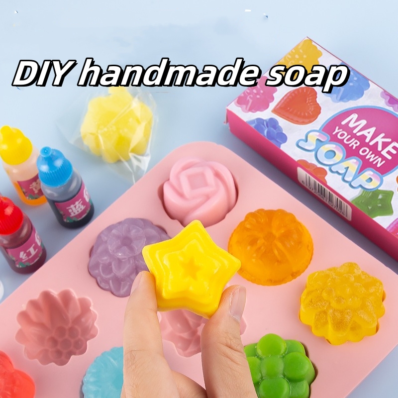Soap Making Items - Set mainan anak perempuan bahan pembuat
