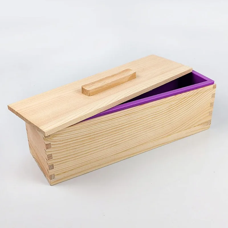 Soap Making Items - Silikon Cetakan Sabun Persegi Panjang Fleksibel