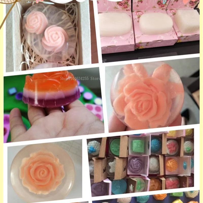 500G/Tas Transparan/Putih Susu - Soap Making Items ulasan dan harga