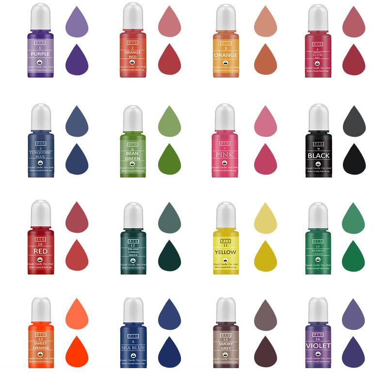 10ml/botol pigmen lilin lilin  - Soap Making Ingredient ulasan dan harga
