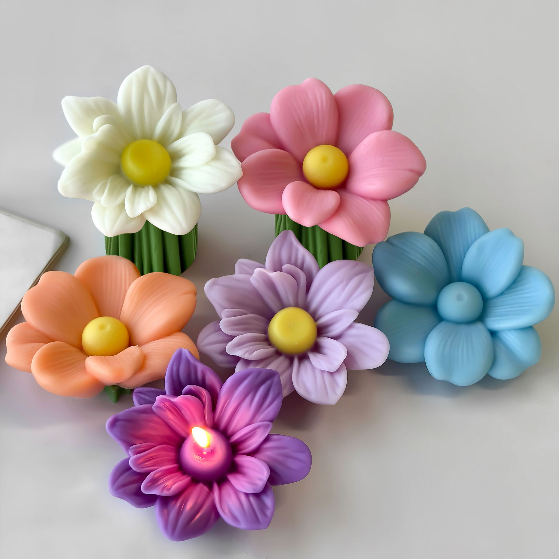DIY Bunga Aroma Lilin Cetakan  - Soap Making Essentials ulasan dan harga