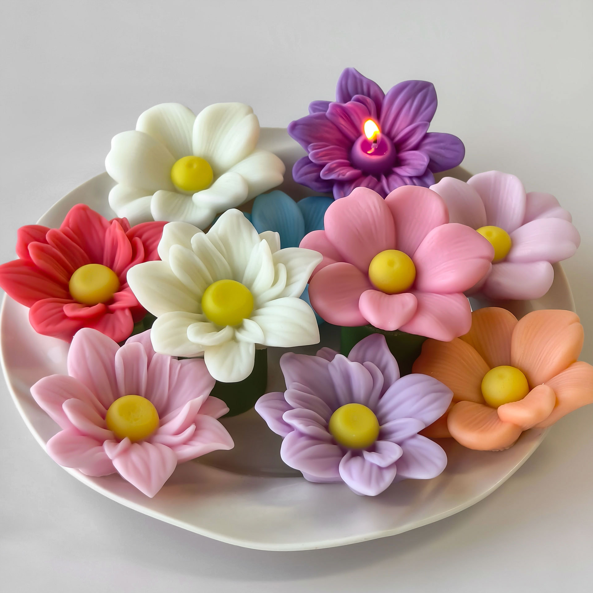 DIY Bunga Aroma Lilin Cetakan  - Soap Making Essentials ulasan dan harga
