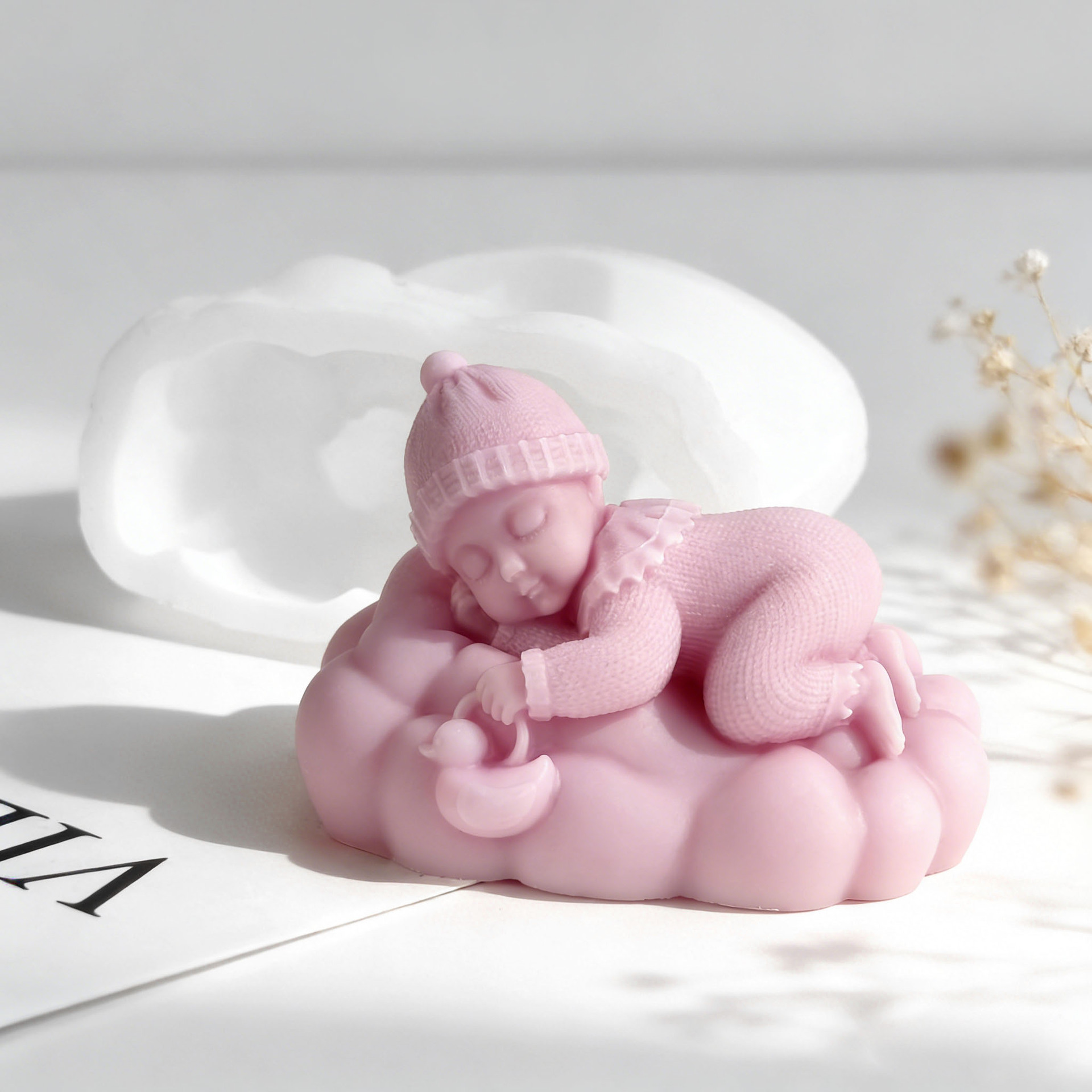 Cetakan Lilin Silikon Bayi Tid - Soap Making Essentials ulasan dan harga