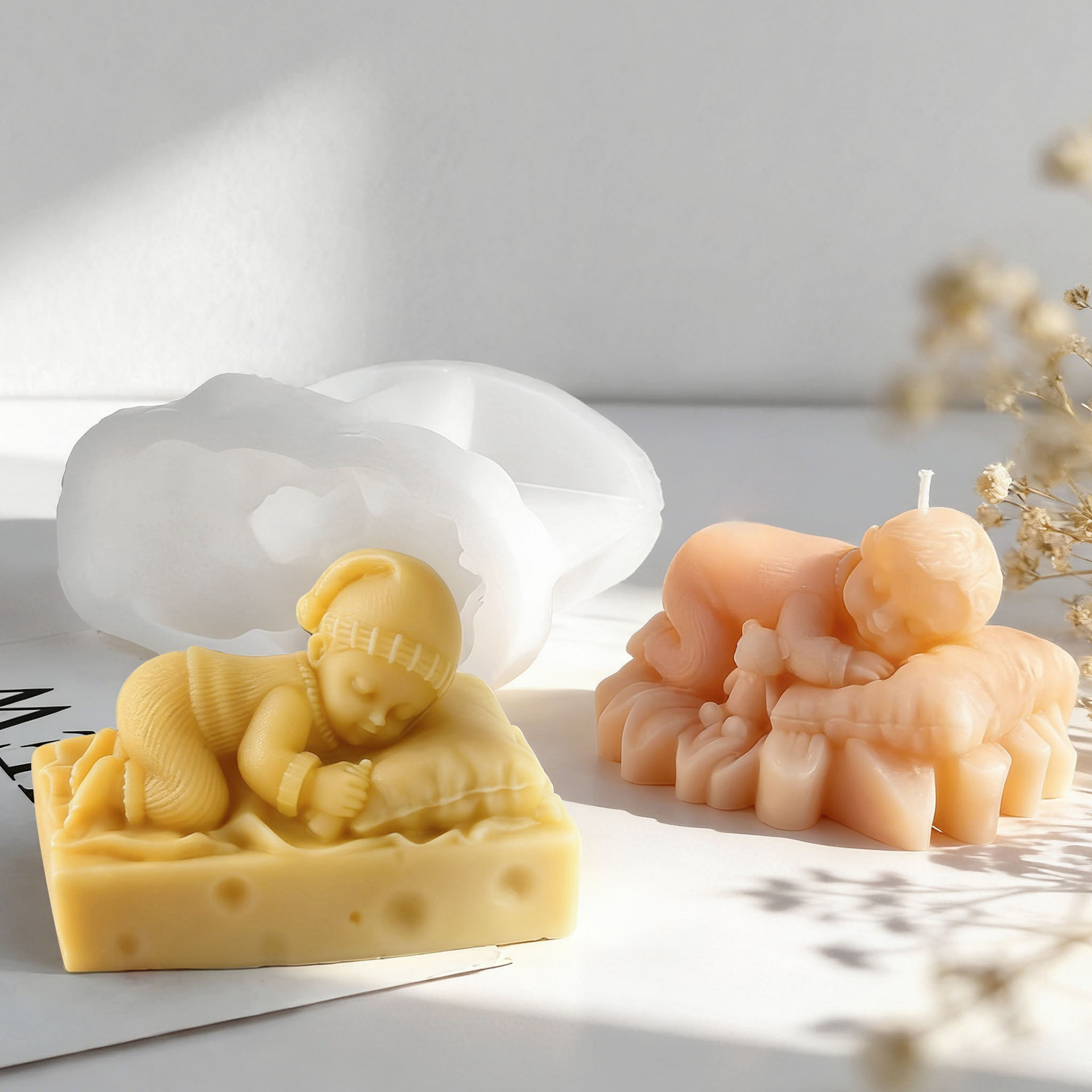 Cetakan Lilin Silikon Bayi Tid - Soap Making Essentials ulasan dan harga