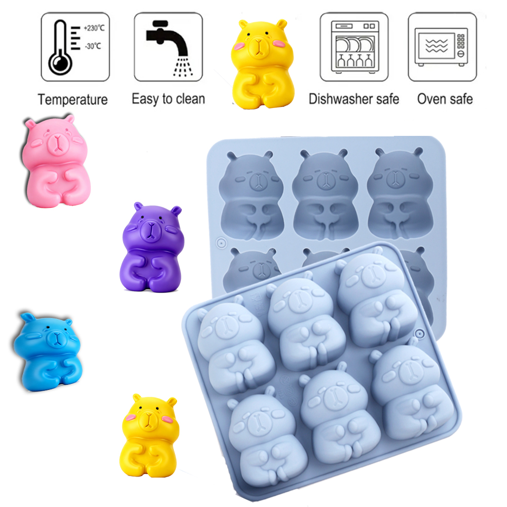 1 Cetakan Kue Silikon Berbentu - Soap Making Items ulasan dan harga