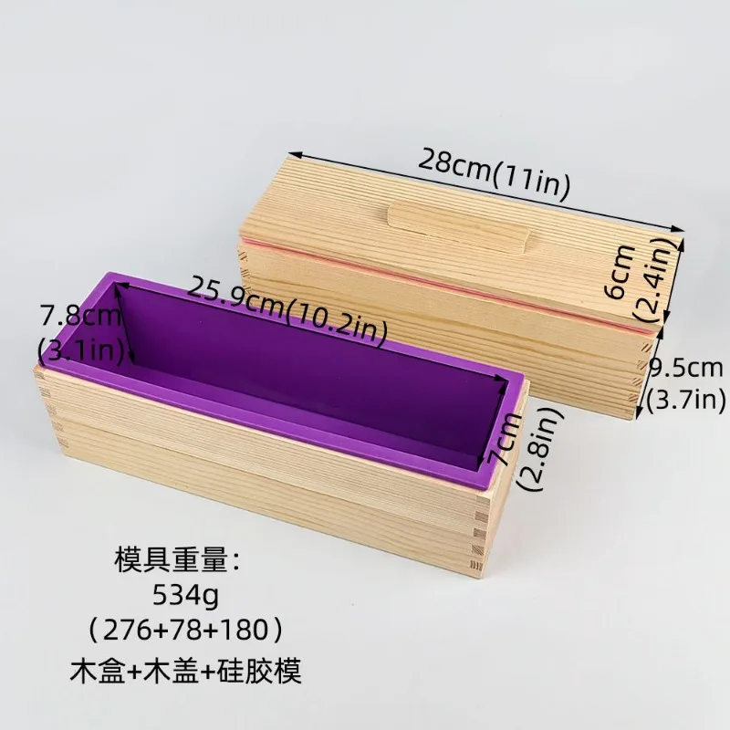 Silikon Cetakan Sabun Persegi  - Soap Making Items ulasan dan harga