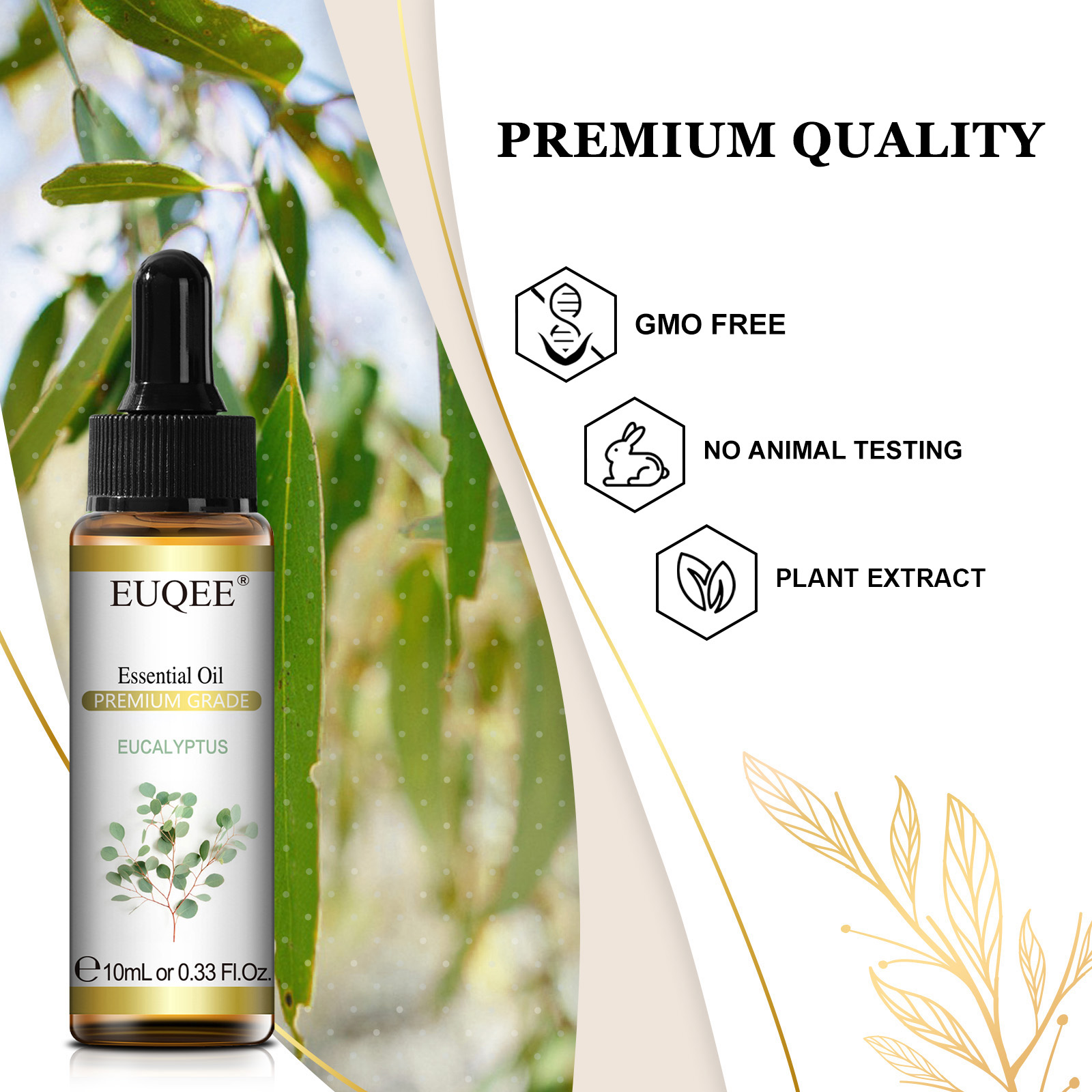 EUQEE minyak esensial alami 10 - Soap Making Ingredient ulasan dan harga