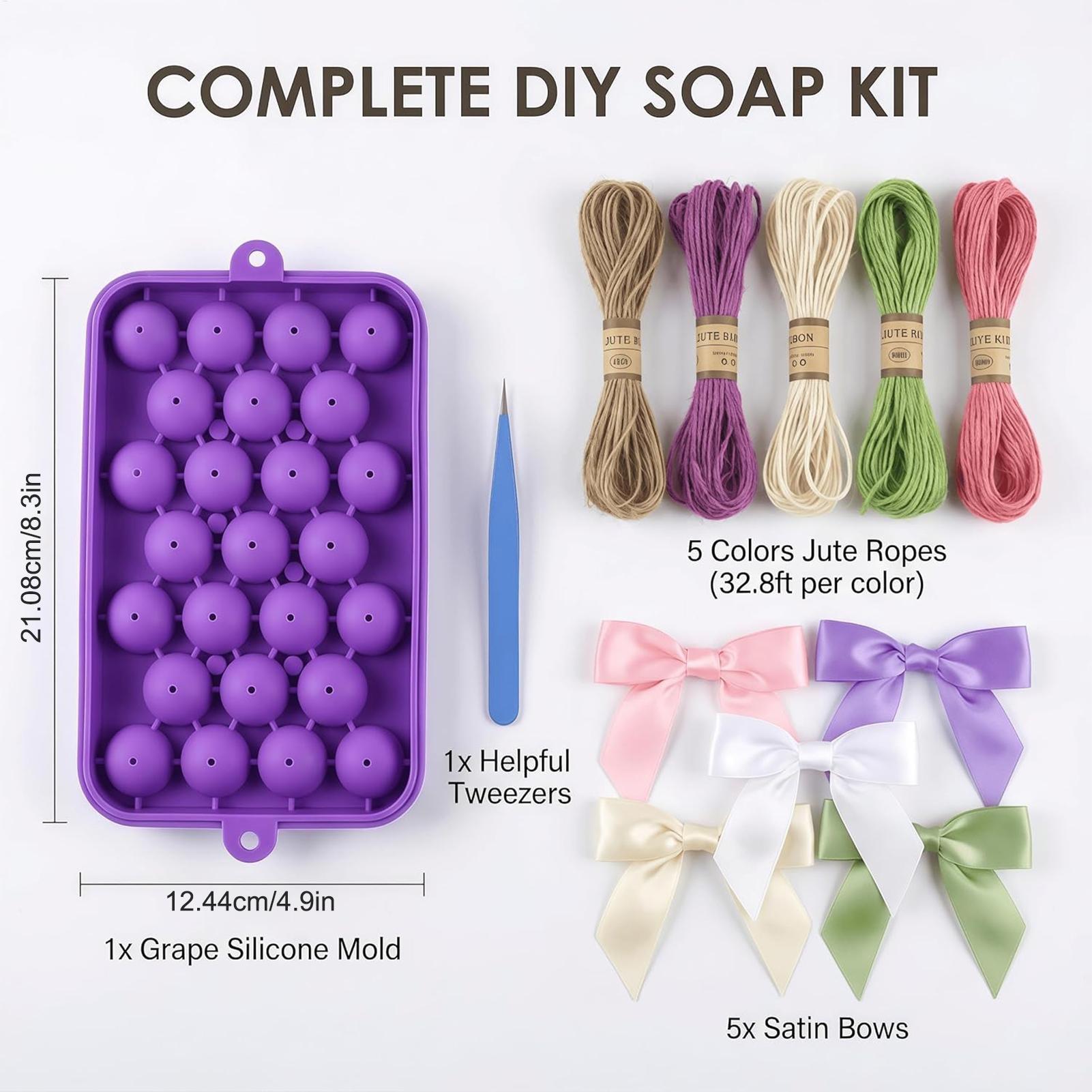 Cetakan Sabun Anggur Mudah Dil - Soap Making Essentials ulasan dan harga