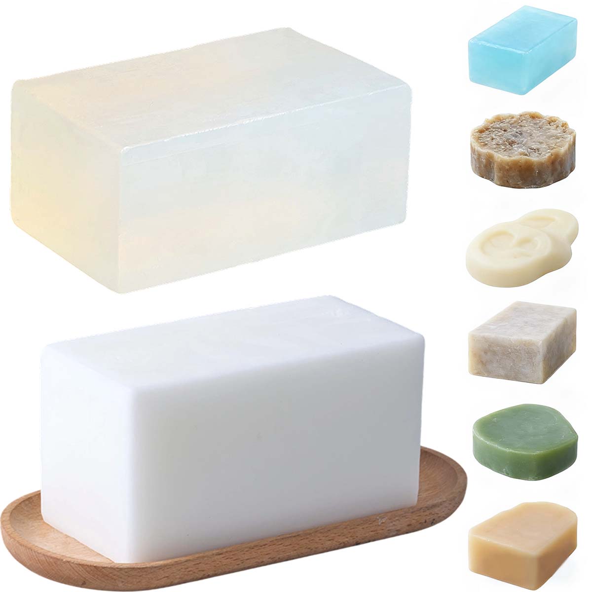 1000G Kotak Basis Sabun Gliser - Soap Making Essentials ulasan dan harga